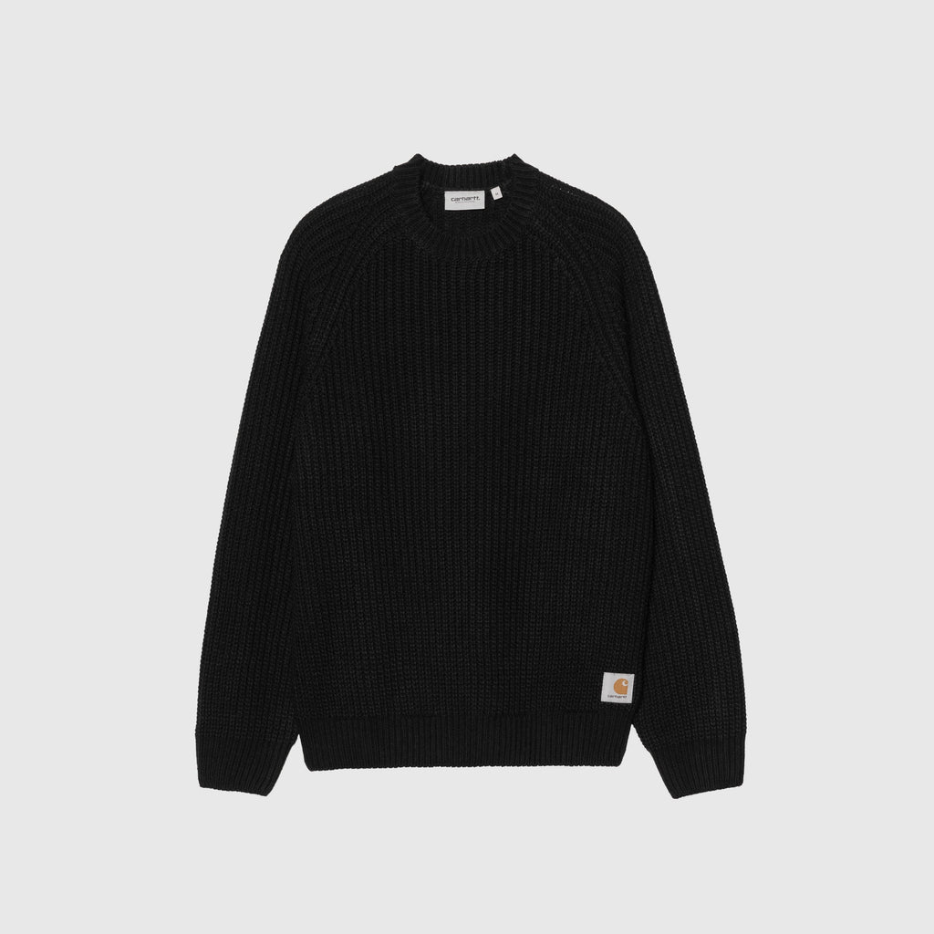 Carhartt WIP Firth Sweater - Black Front