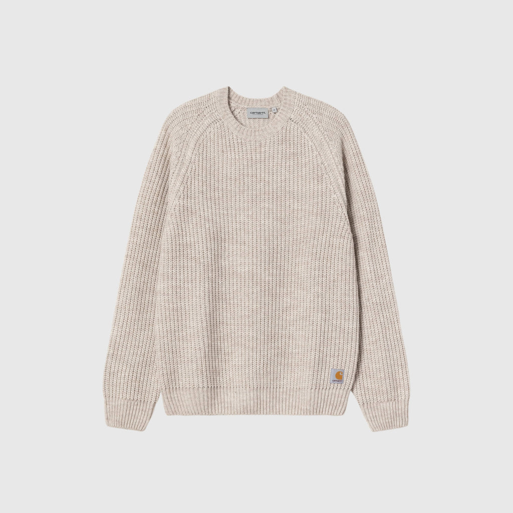 Carhartt WIP Firth Sweater - Fleur De Sel Front