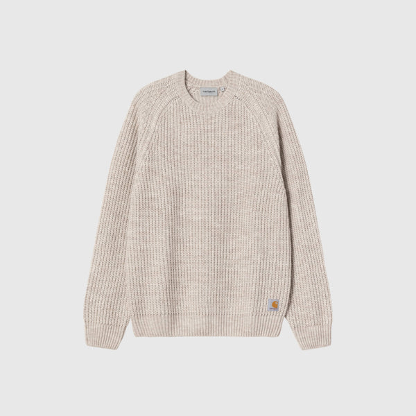 Carhartt WIP Firth Sweater - Fleur De Sel Front