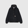 Carhartt WIP OG Active Jacket - Black Stone Washed Front