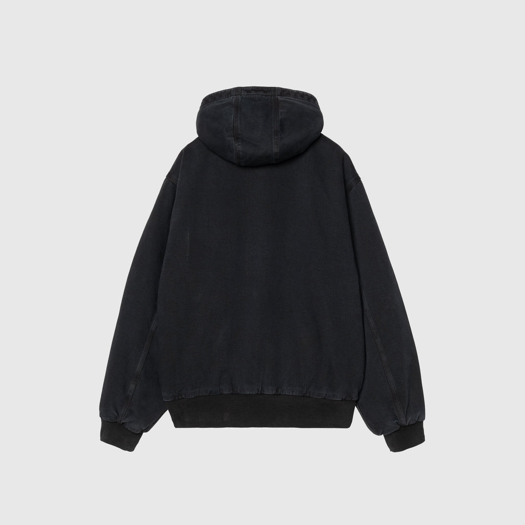 Carhartt WIP OG Active Jacket - Black Stone Washed Back