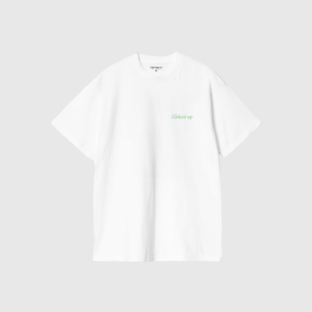 Carhartt WIP Work Play T Shirt - White - Front