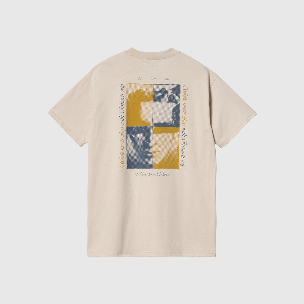 Carhartt WIP Work Play T Shirt - Tonic - Back