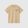 Carhartt WIP Contact Sheet T Shirt - Sable - Front