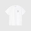 Carhartt WIP S/S Linked Charms Tee - White / Silver - Front