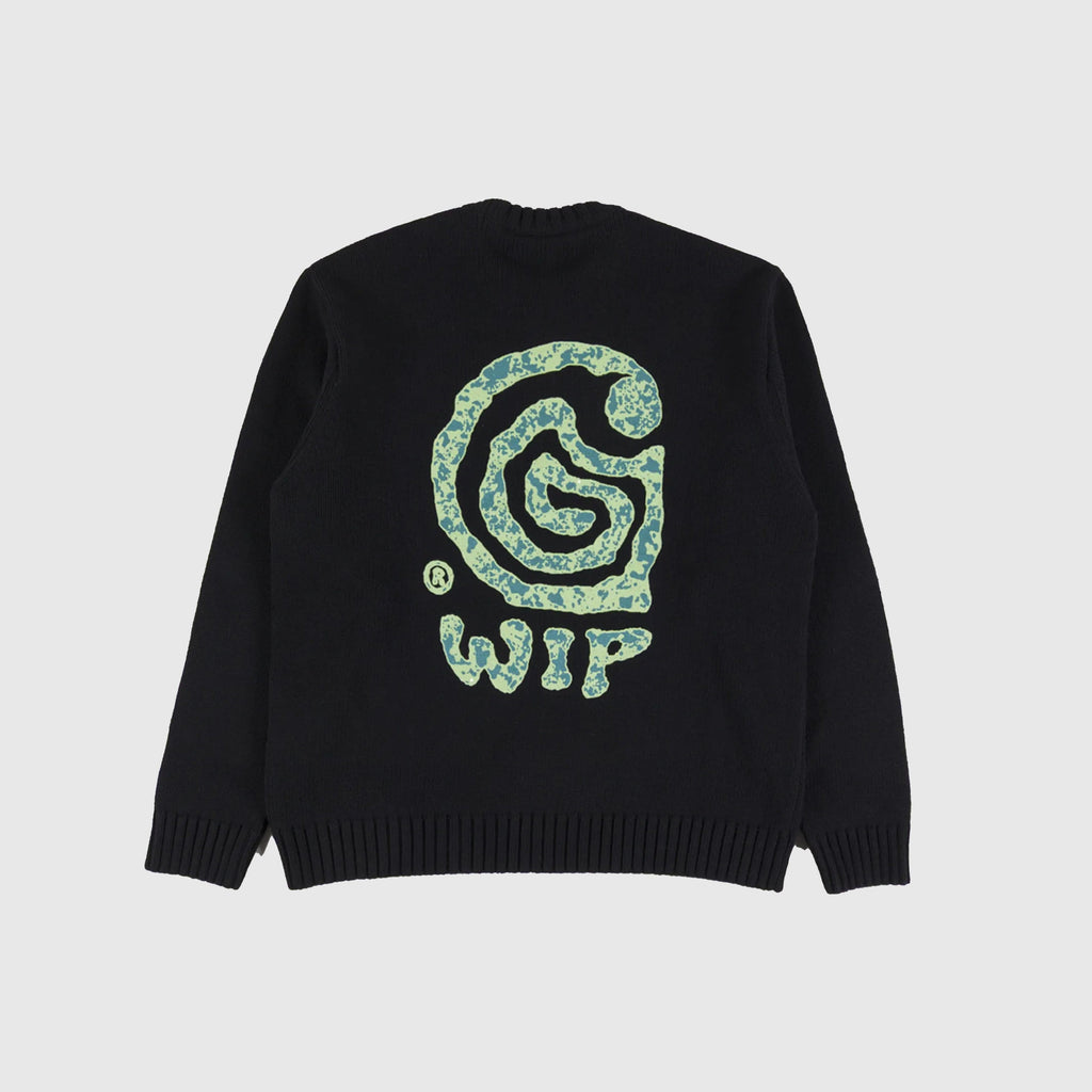 Carhartt WIP Helix Sweater - Black - Back