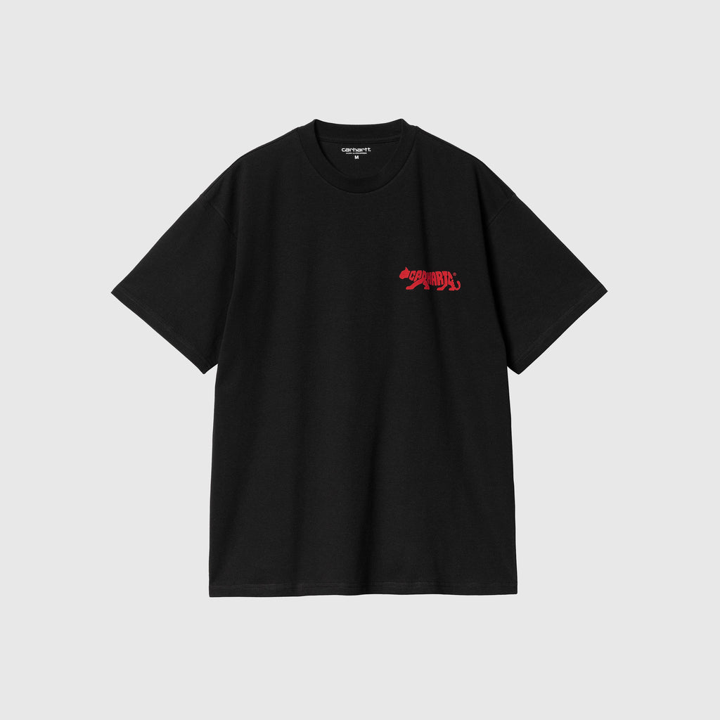 Carhartt WIP Rocky Tee - Black - Front