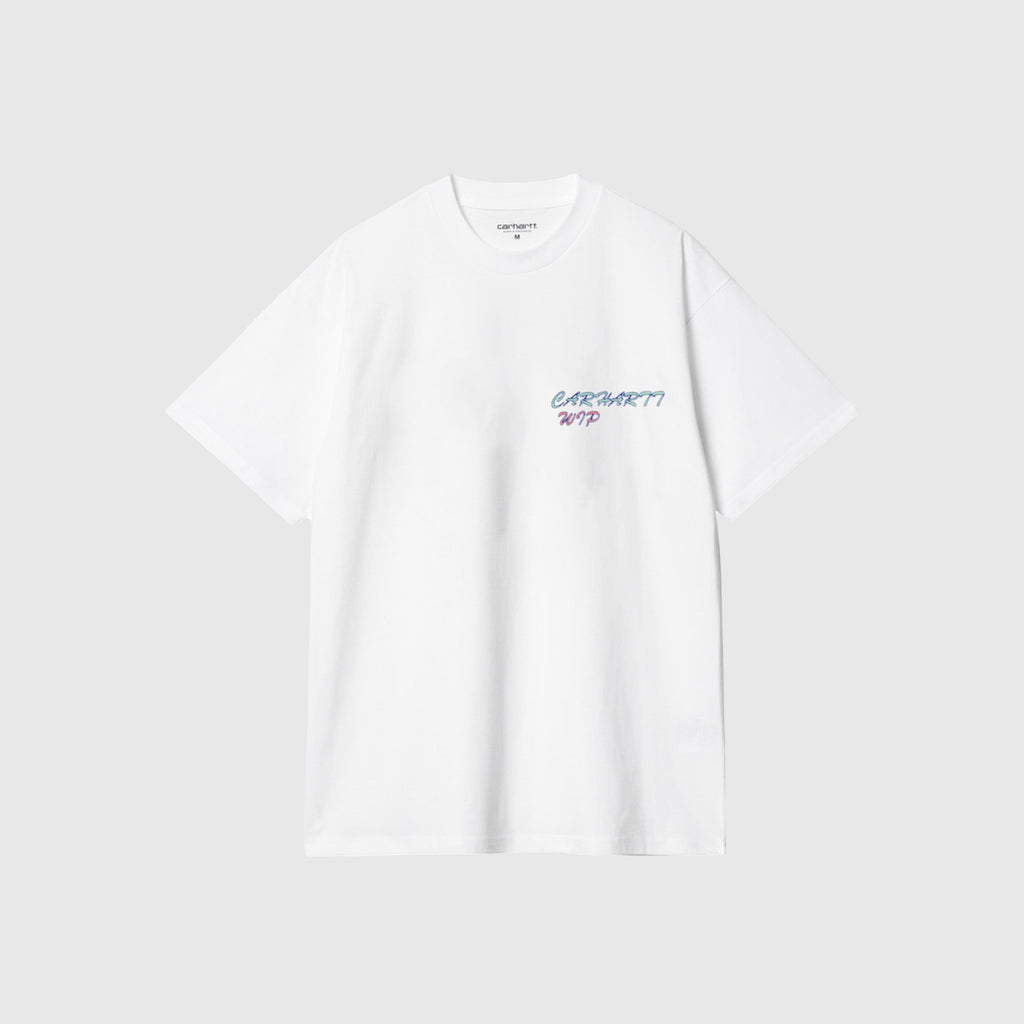 Carhartt WIP S/S Gelato T Shirt - White - Front