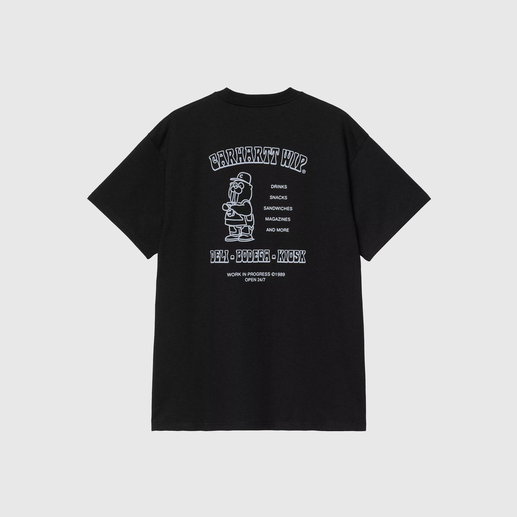 Carhartt WIP S/S Sandwich Tee - Black - Back