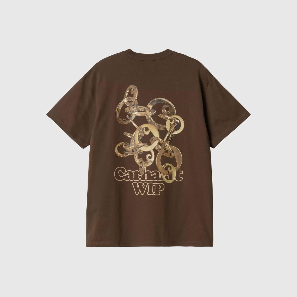 Carhartt WIP S/S Linked Charms Tee Liberica / Gold - Back