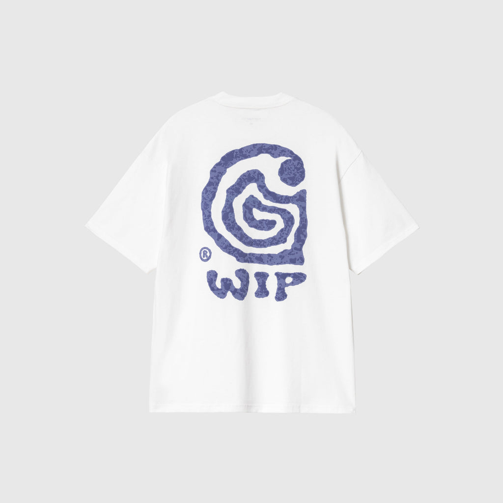 Carhartt WIP S/S Helix Tee - White - Back