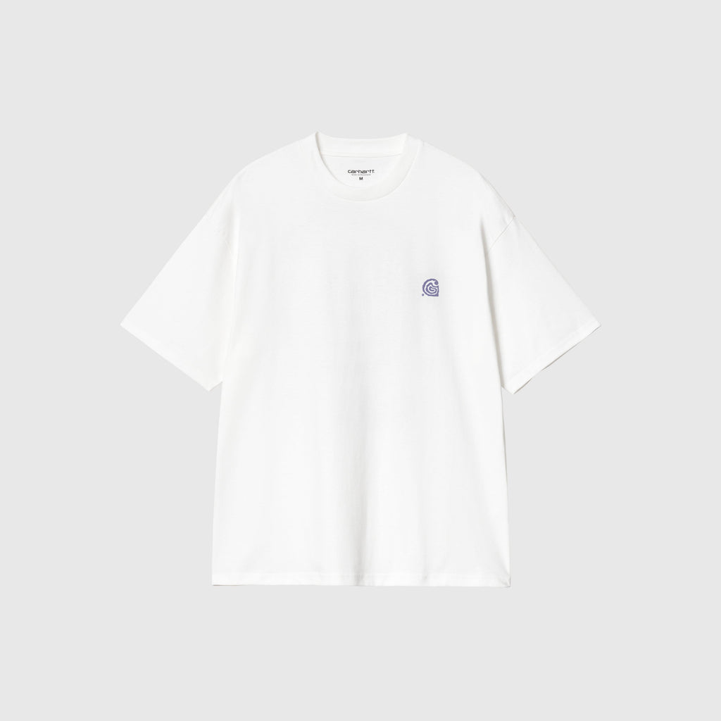 Carhartt WIP S/S Helix Tee - White - Front