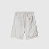 Carhartt WIP Flint Short - Sonic Silver Garment Dyed - Back