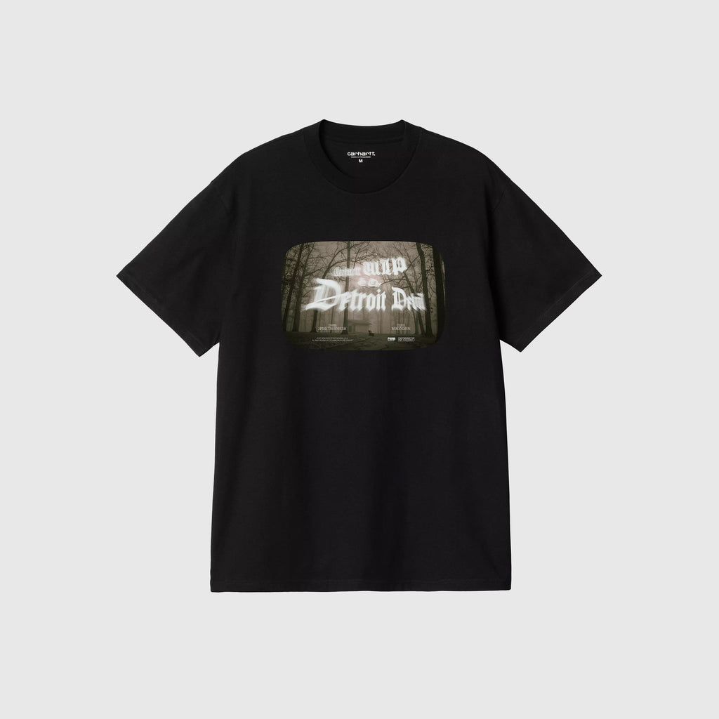 Carhartt WIP S/S Greatest Flicks Tee - Black - Front