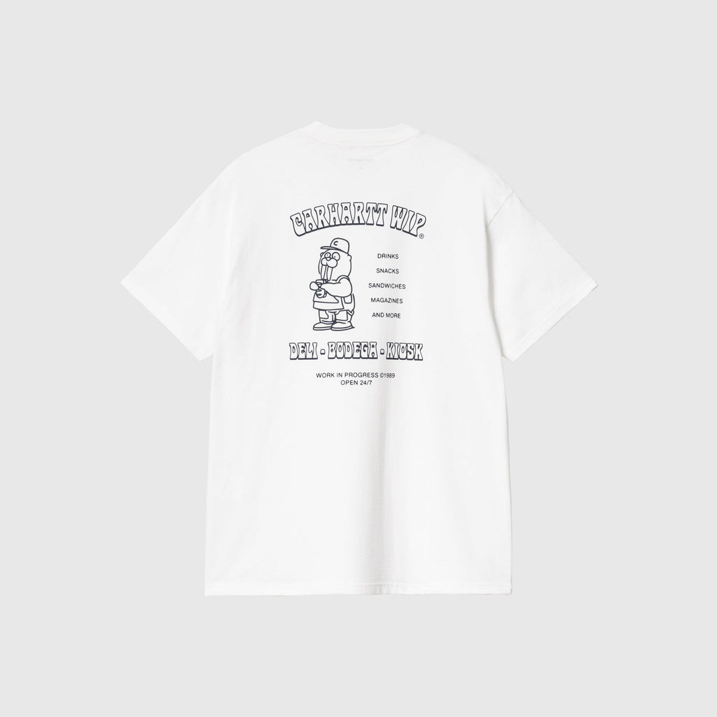 Carhartt WIP S/S Sandwich Tee - White - Back