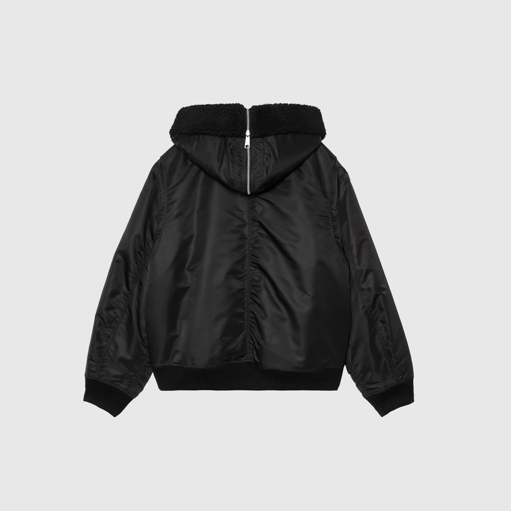 Carhartt WIP Hd Oltera Bomber - Black / Black - Back