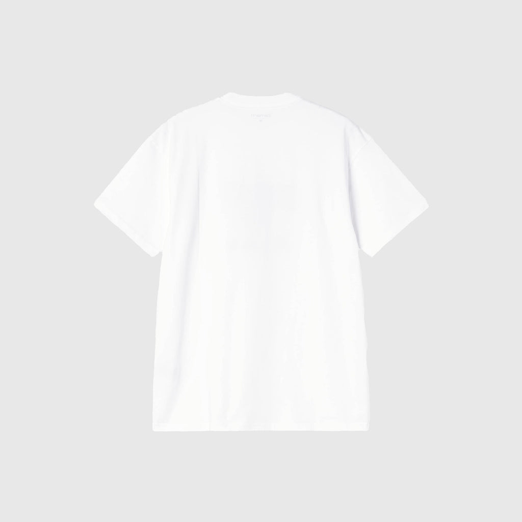 Carhartt WIP S/S Column T-Shirt - White - Back