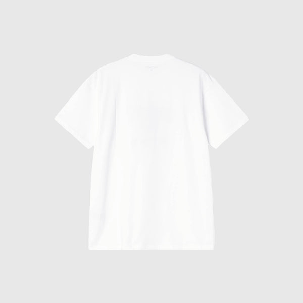 Carhartt WIP S/S Column T-Shirt - White - Back