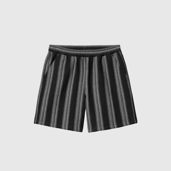 Carhartt WIP Dodson Short - Dodson Stripe / Black - Front
