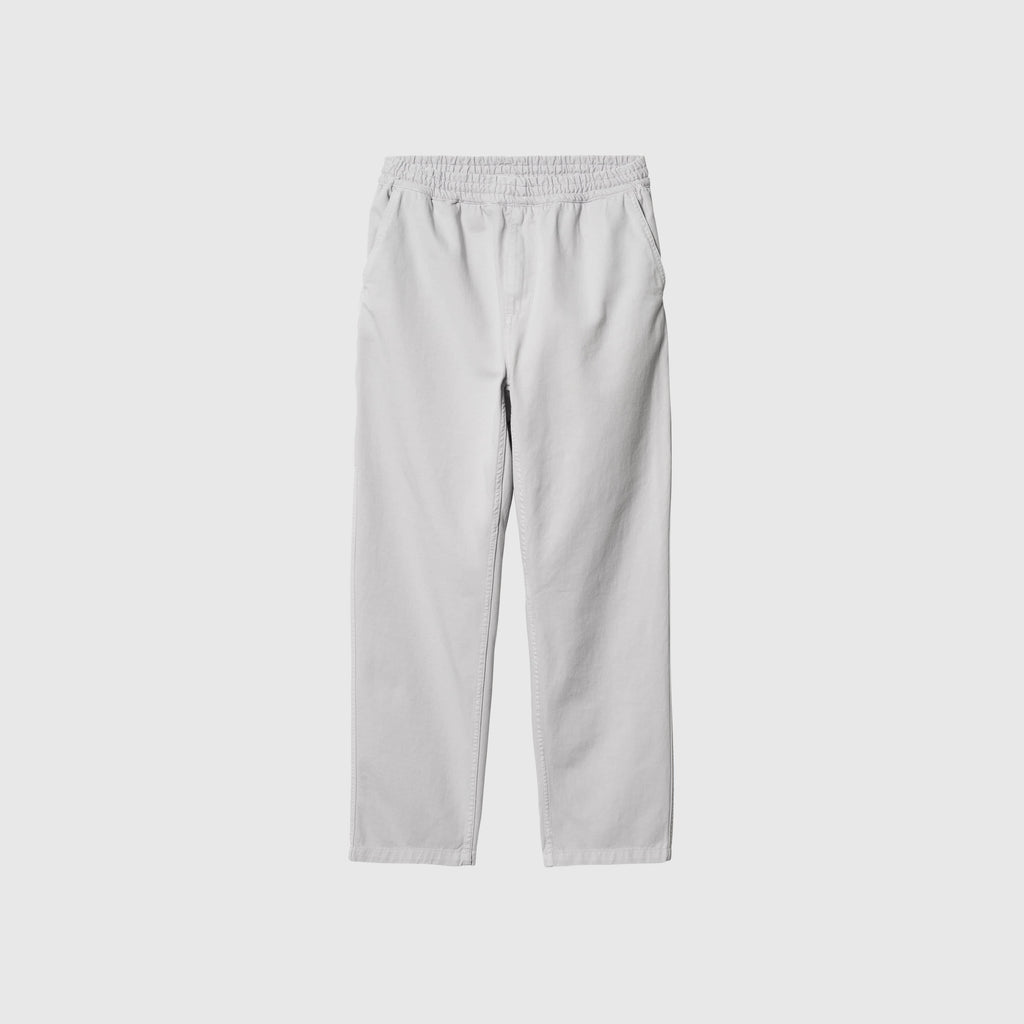 Carhartt WIP Flint Pant - Sonic Silver Garment Dyed - Front