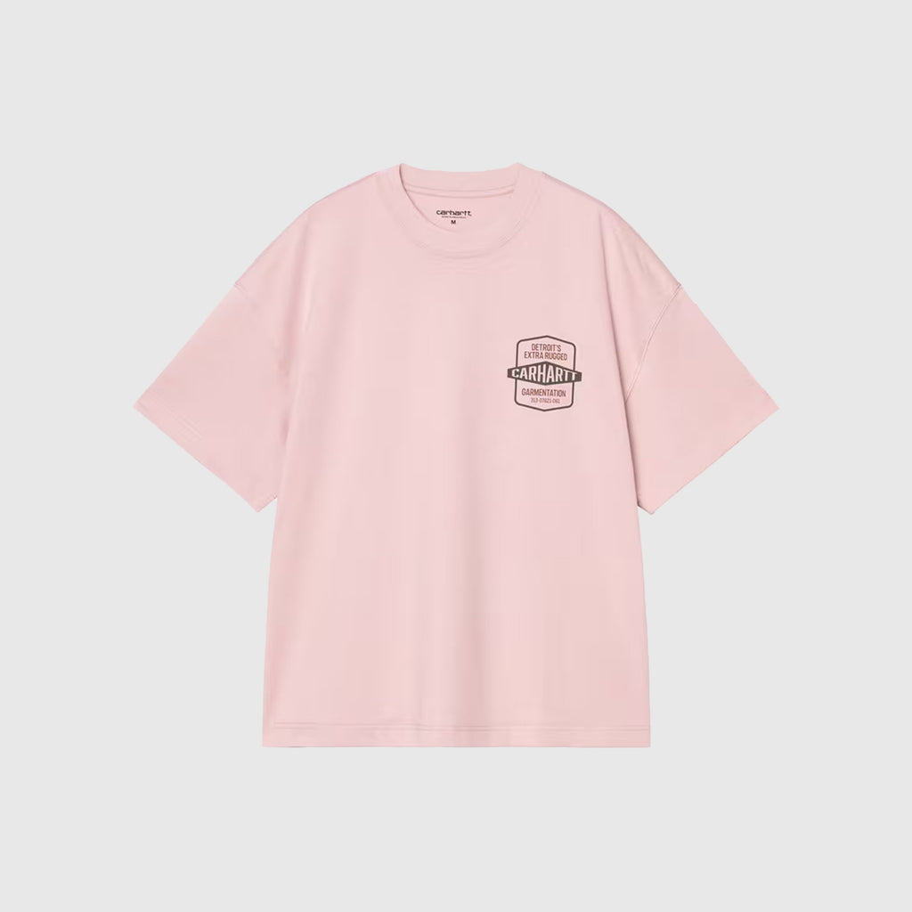 Carhartt WIP S/S Networks Tee - Glassy Pink - Front