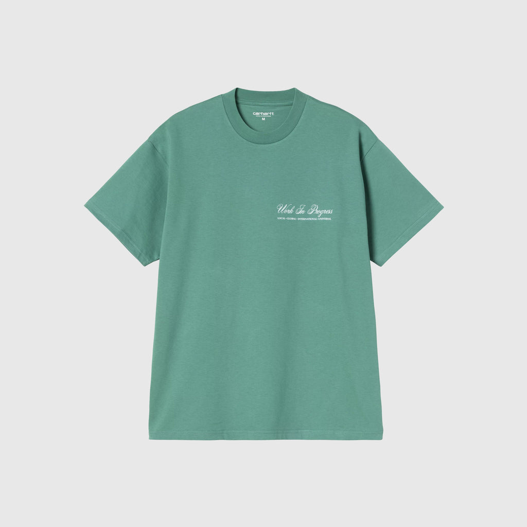 Carhartt WIP S/S Cloud Heart Tee - Lily - Front