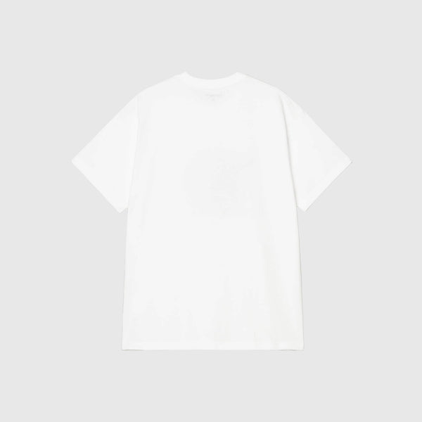 Carhartt WIP S/S Deck T-Shirt - White - Back