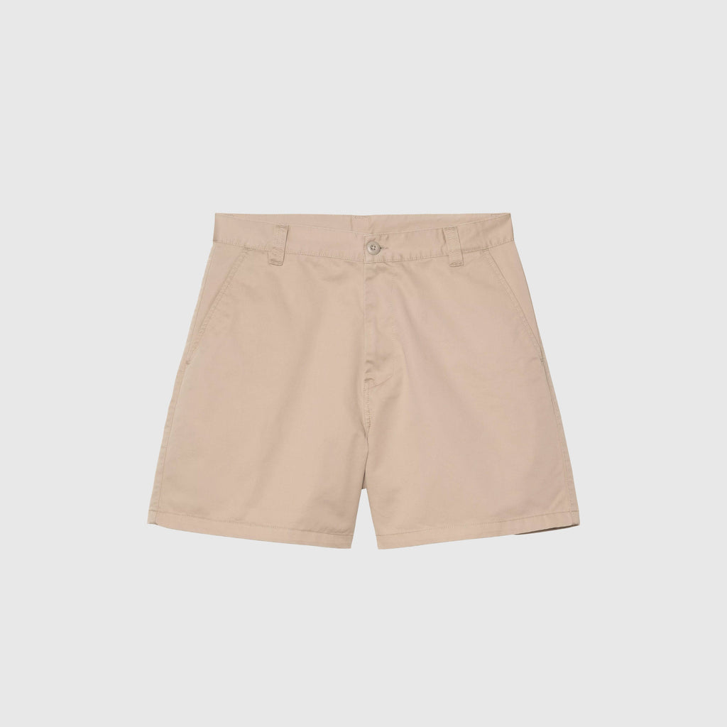 Carhartt WIP Brady Short - Wall Stone Washed - Front
