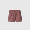 Carhartt WIP Chase Swim Trunks - Dusky Pink / Gold - Front