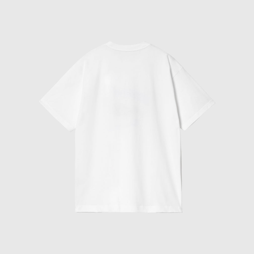 Carhartt WIP S/S Noisy T Shirt - White - Back