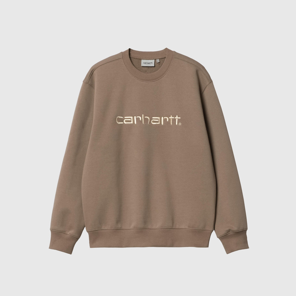 Carhartt WIP Carhartt Sweat - Branch / Rattan - Front