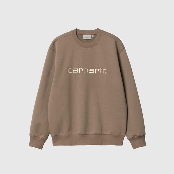Carhartt WIP Carhartt Sweat - Branch / Rattan - Front