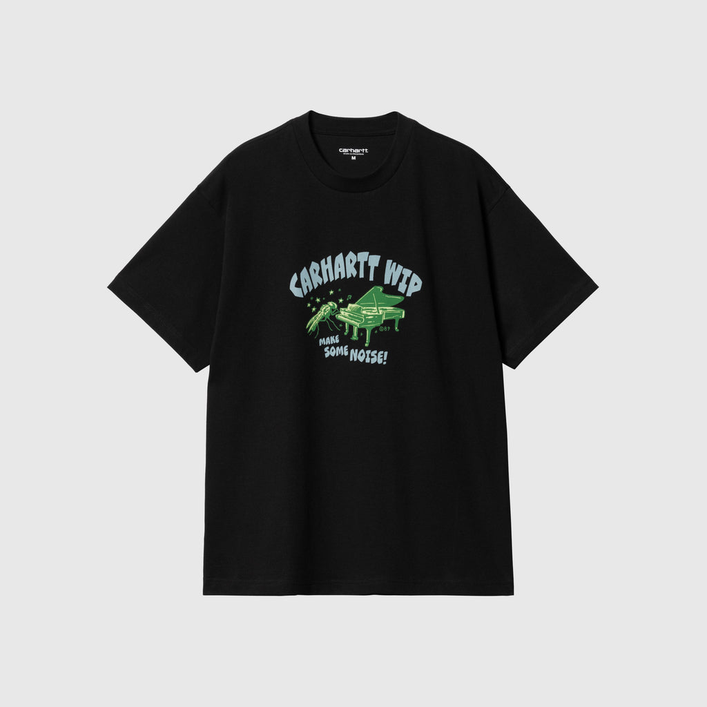 Carhartt WIP S/S Noisy T Shirt - Black - Front