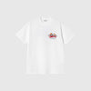 Carhartt WIP S/S Crab Paint Tee - White - Front