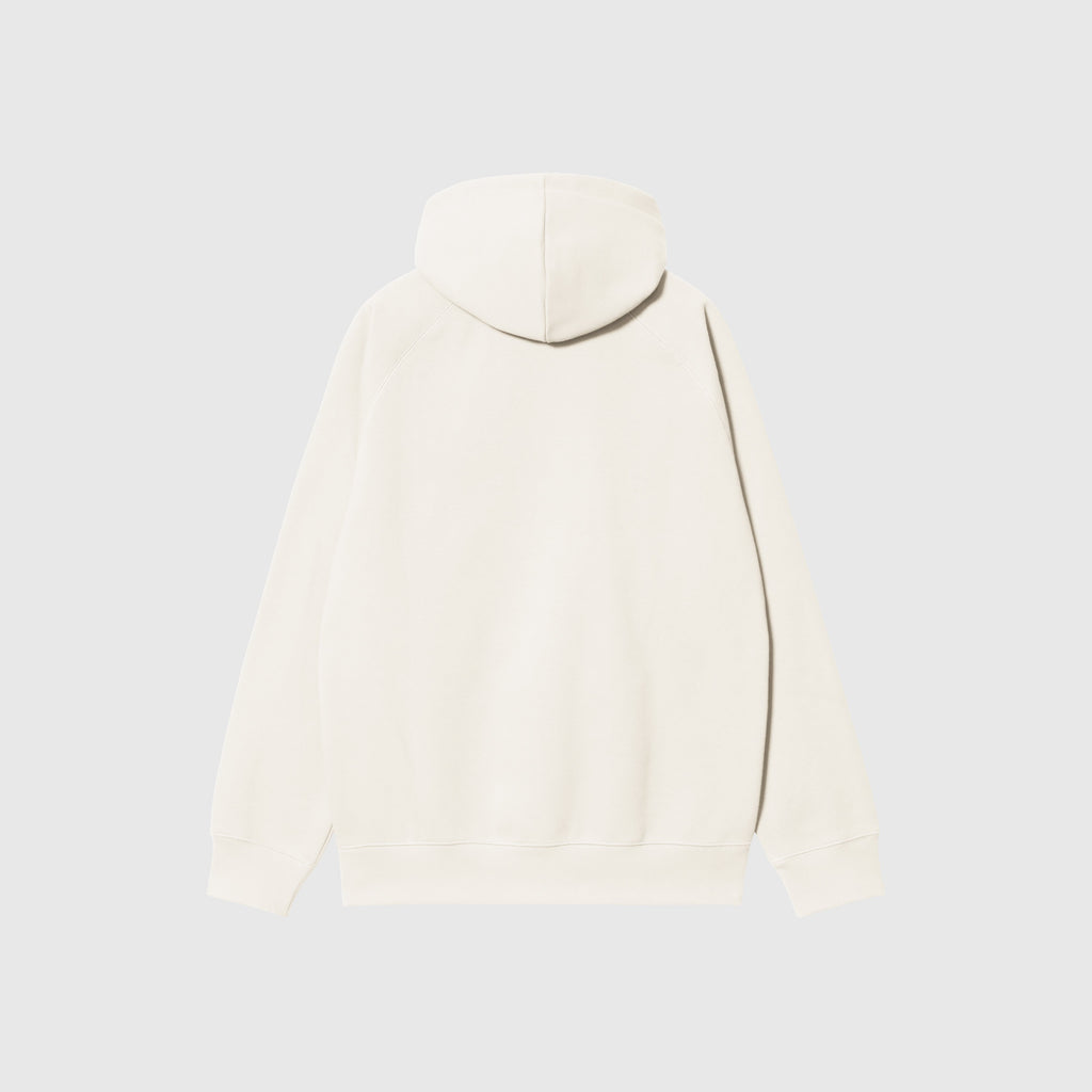 Carhartt WIP Hooded Chase Sweat - Wax / Gold - Back