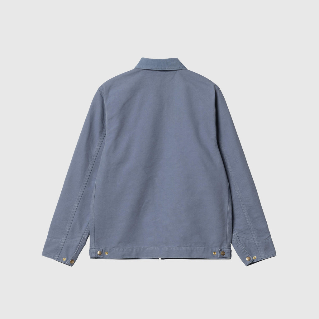 Carhartt WIP Detroit Jacket - Bay Blue Aged Canvas - Back