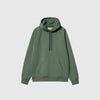 Carhartt WIP Hooded Chase Sweat - Duck Green / Gold - Front