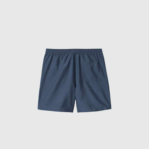 Carhartt WIP Chase Swim Trunks - Dusky Blue / Gold - Back