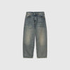 Carhartt WIP Brandon Pant - Blue Worn Used Wash - Front