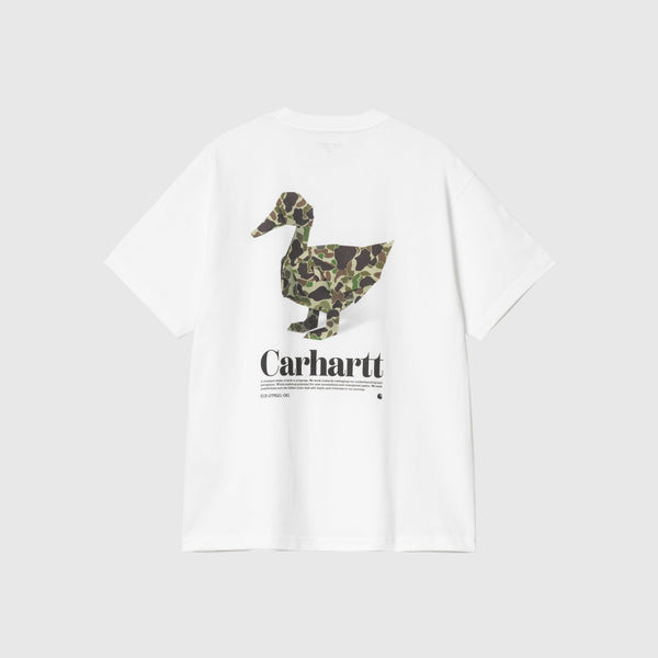 Carhartt WIP S/S Fold Duck Tee - White - Back