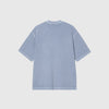 Carhartt WIP S/S Nelson Waffle T-Shirt - Gentle Blue Garment Dyed - Back
