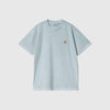 Carhartt WIP S/S Vista T Shirt - Dusty Ice Garment Dyed - Front