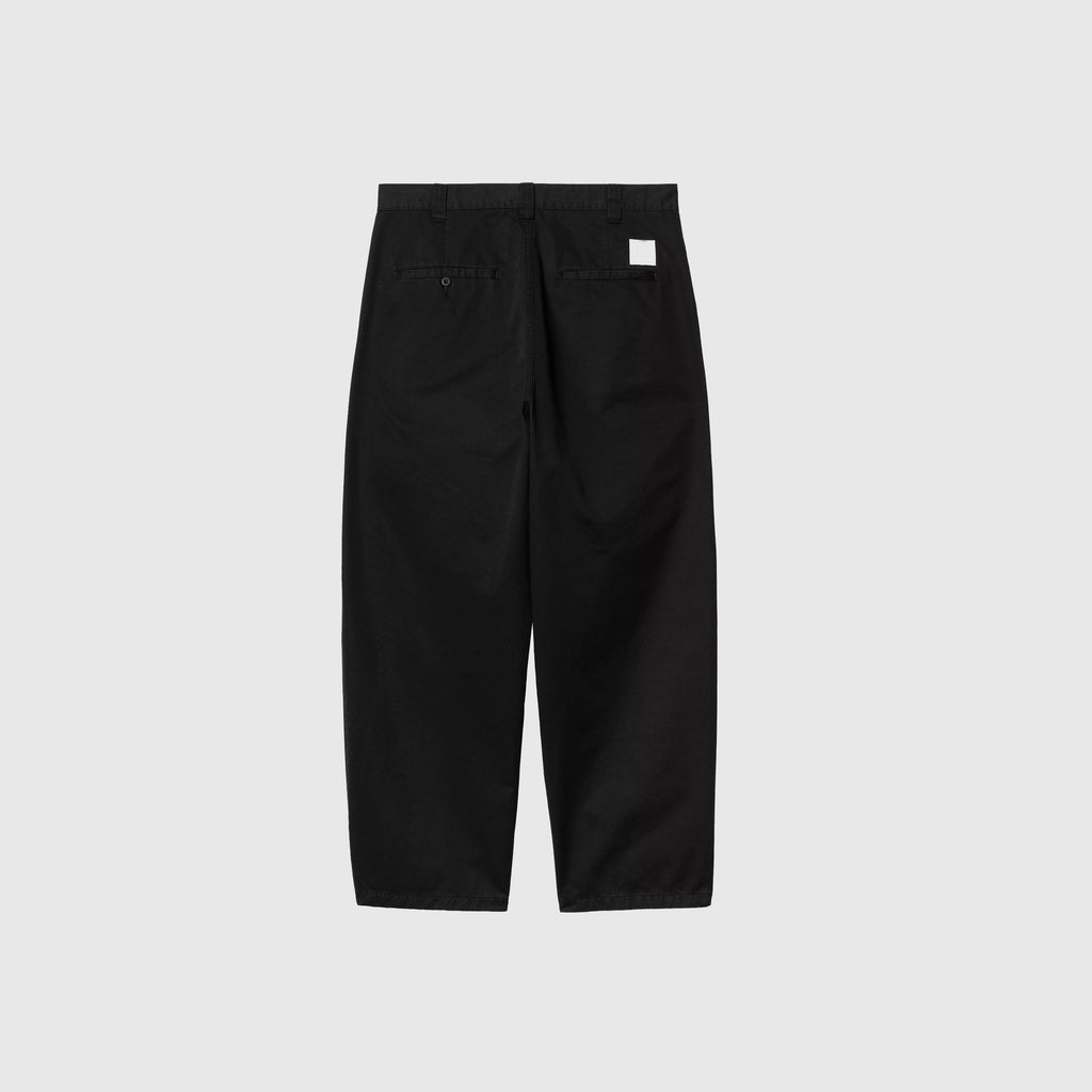 Carhartt WIP Merrick Pant - Black Stone Washed - Back