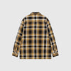 Carhartt WIP L/S Vaughn Shirt - Vaughn Check / Dijon - Back