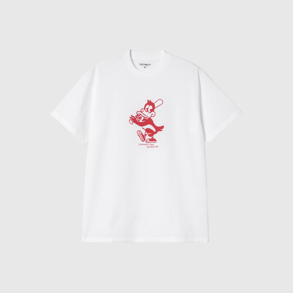 Carhartt WIP S/S Home Run Tee - White - Front