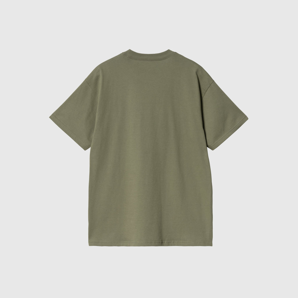 Carhartt WIP S/S Home Run Tee - Dollar Green - Back