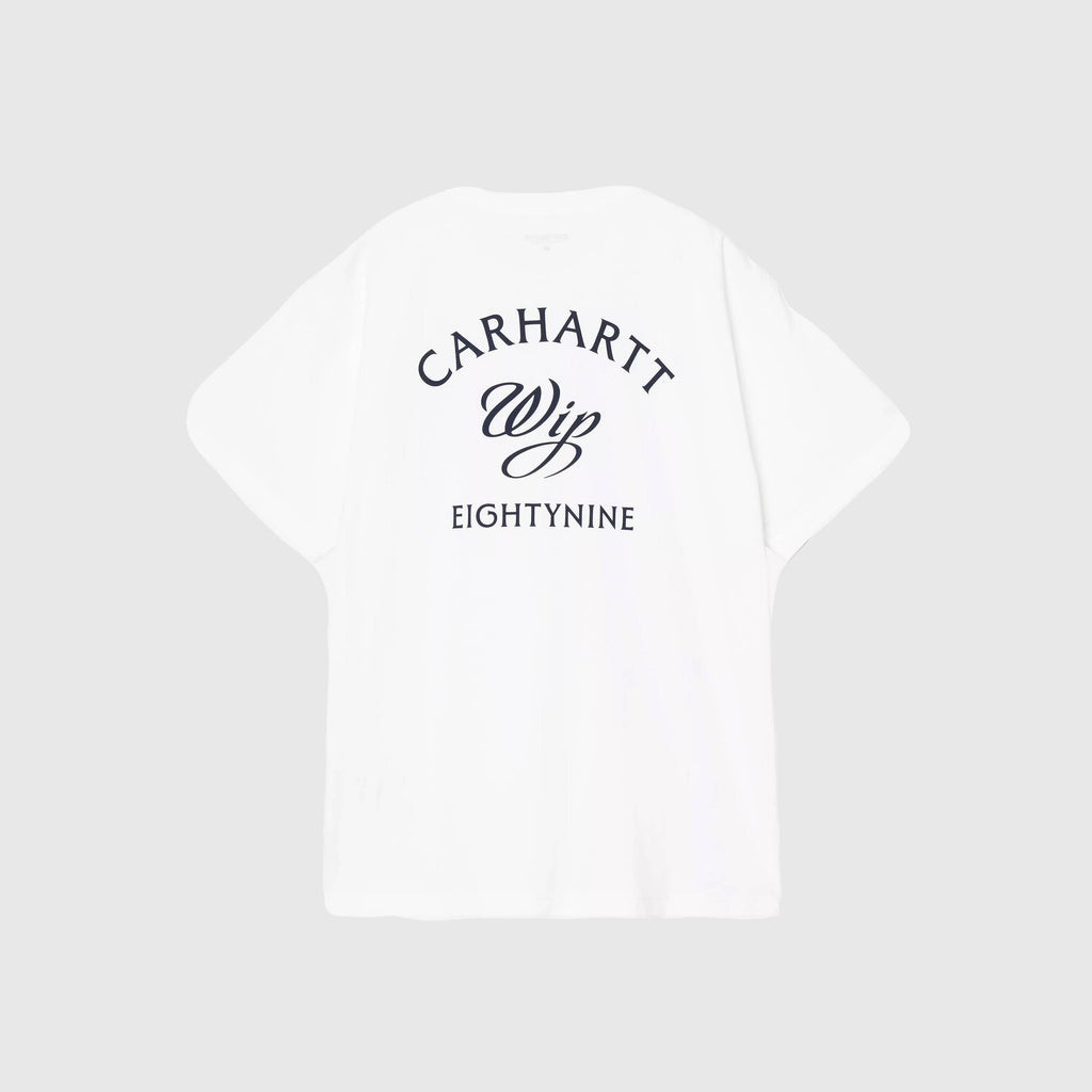 Carhartt WIP S/S Eightynine Tee - White - Back