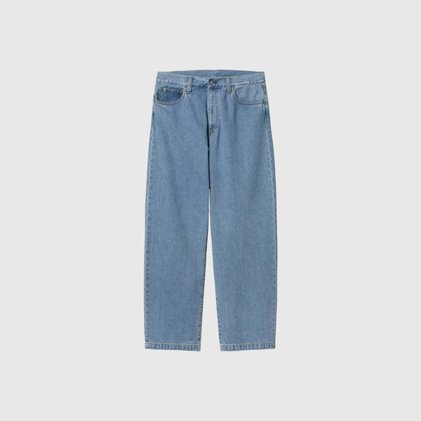 Carhartt WIP Landon Pant - Blue Heavy Stone Wash - Front