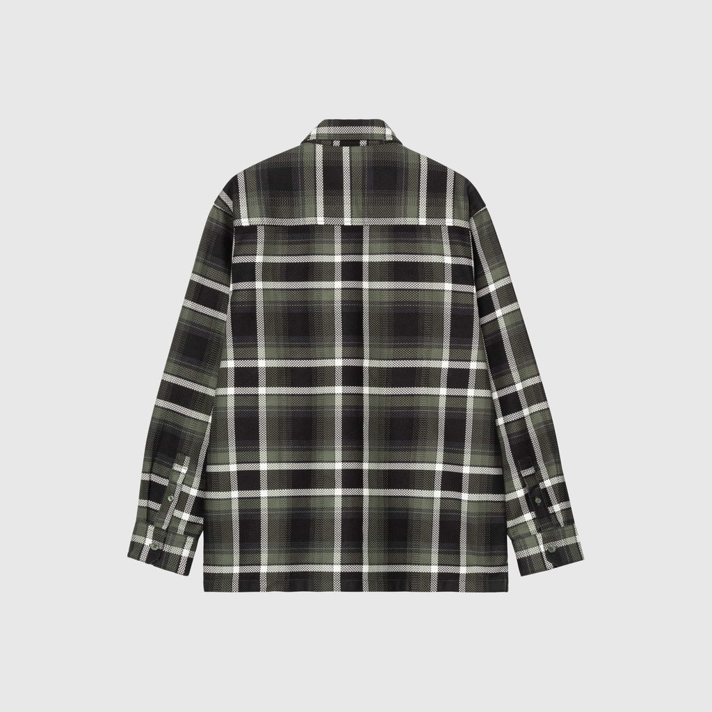 Carhartt WIP L/S Vaughn Shirt - Vaughn Check / Opuntia - Back