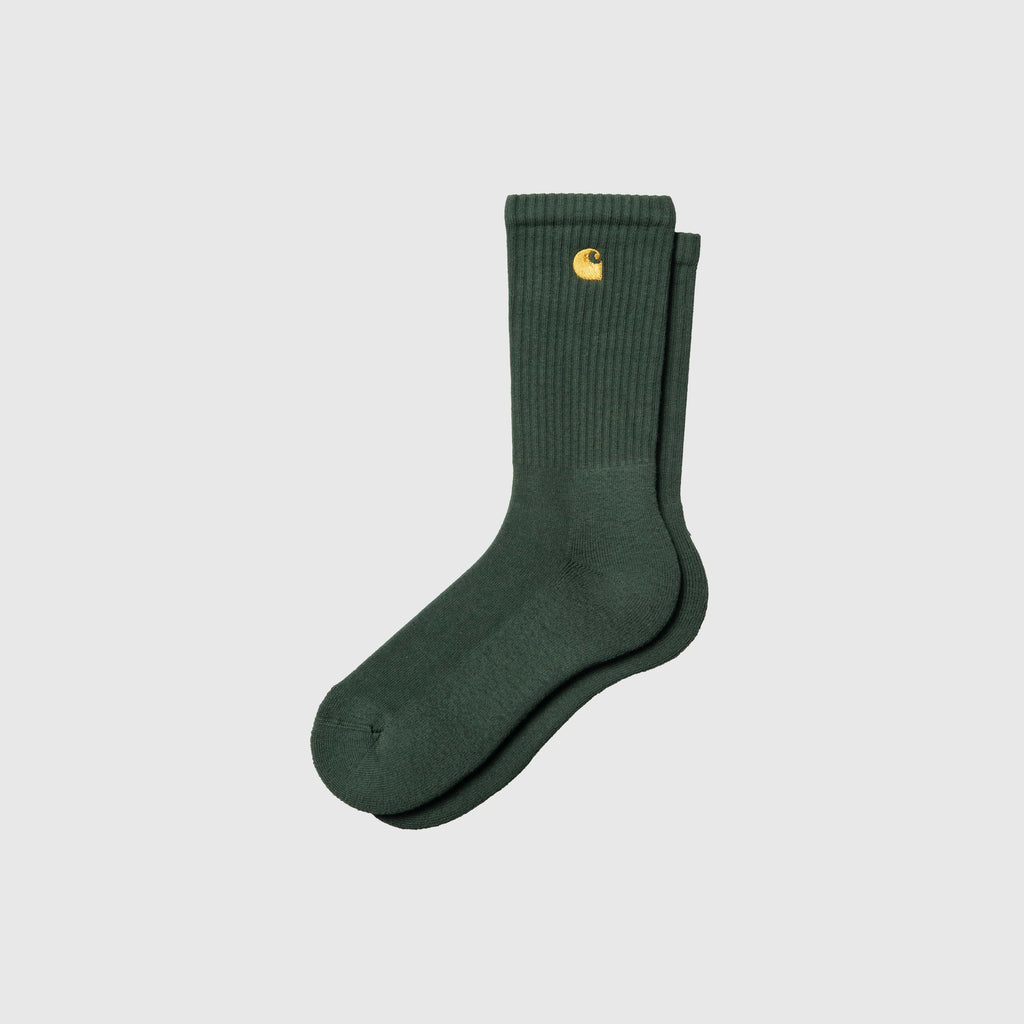 Carhartt WIP Chase Socks - Sycamore Tree / Gold